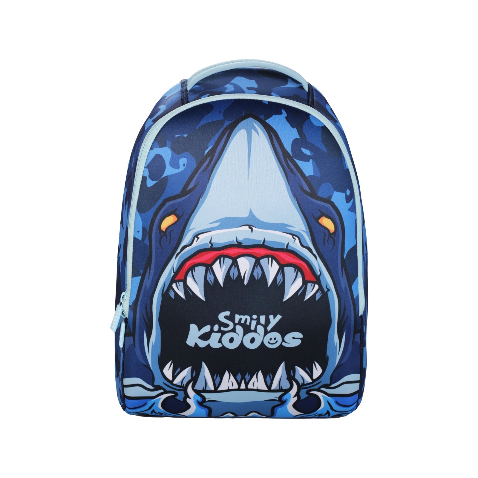 Smily Kiddos 13 L Ocean Adventure Shark Neoprene Junior Backpack – Blue - SK16001820