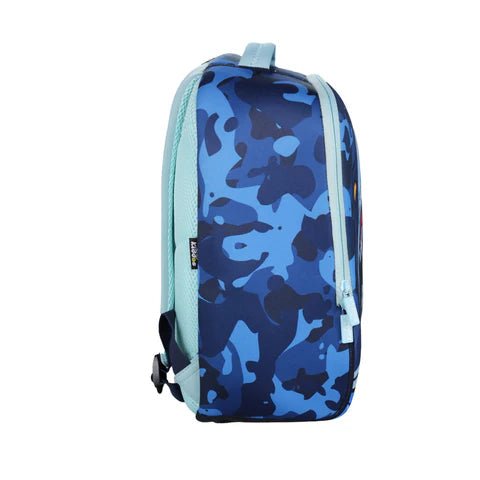 Smily Kiddos 13 L Ocean Adventure Shark Neoprene Junior Backpack – Blue - SK16001820