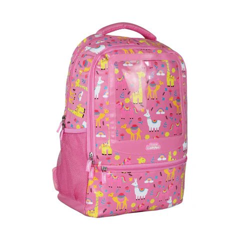 Smily Kiddos 17 inch Backpack Animal Theme - Pink - SK16001669