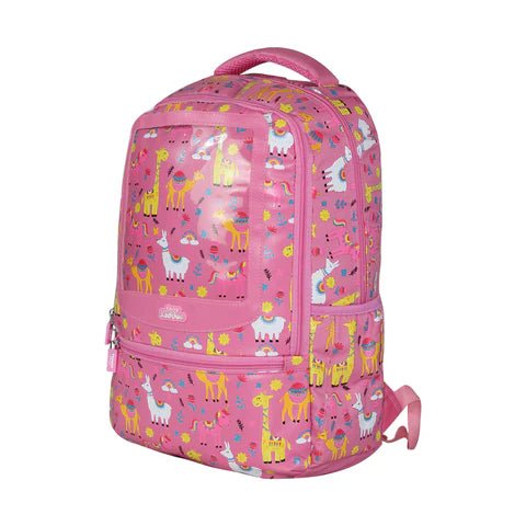 Smily Kiddos 17 inch Backpack Animal Theme - Pink - SK16001669