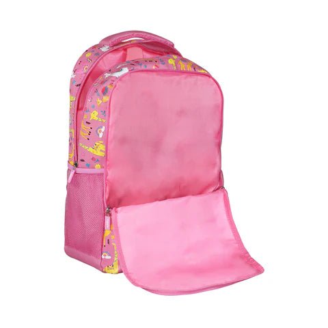 Smily Kiddos 17 inch Backpack Animal Theme - Pink - SK16001669