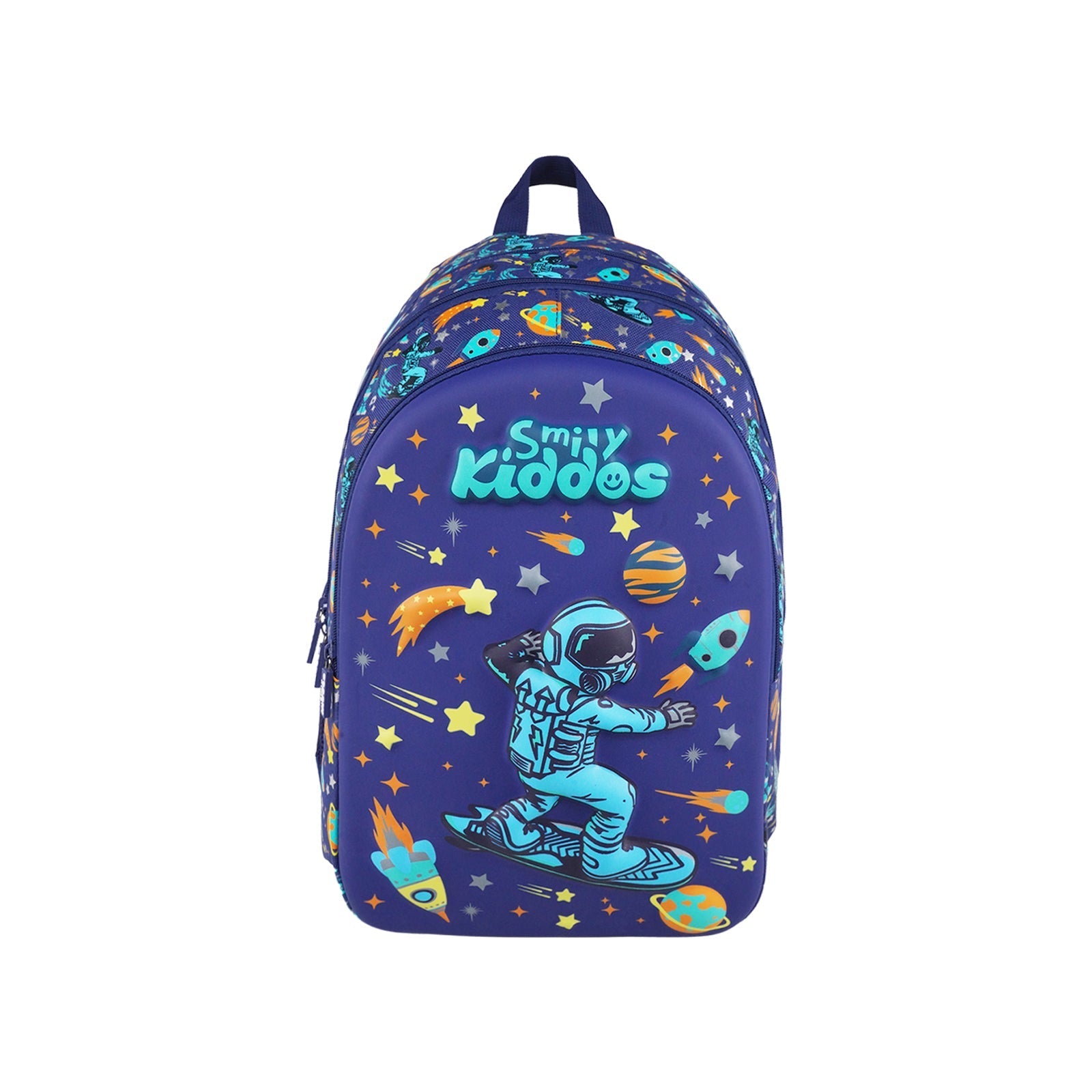 Smily Kiddos 19 L Space Astronaut EVA Shell Backpack - Blue - SK16001843