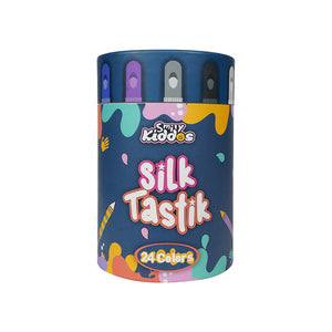 Smily Kiddos 24 Colors Silky Crayon Set - Crayons
