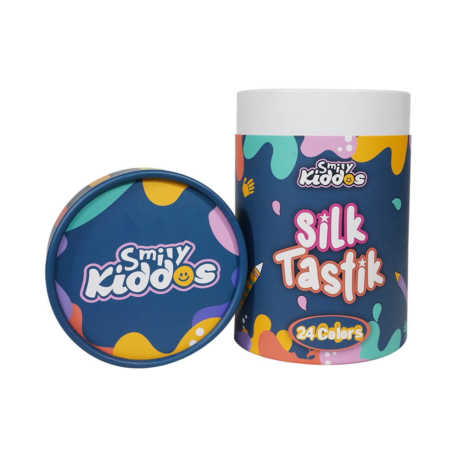 Smily Kiddos 24 Colors Silky Crayon Set - Crayons