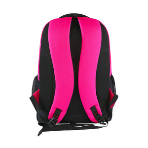 Smily Kiddos 29L Junior School Bag - Mermaid Theme - Dark Pink - School Bag