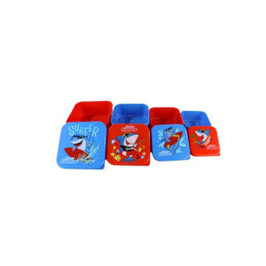 Smily Kiddos 4 in 1 container - Shark Theme - SK16001738