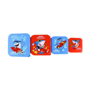 Smily Kiddos 4 in 1 container - Shark Theme - SK16001738