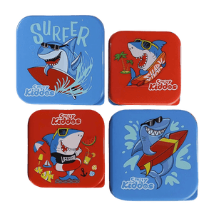 Smily Kiddos 4 in 1 container - Shark Theme - SK16001738