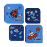 Smily Kiddos 4 in 1 container - Space Theme - SK16001737