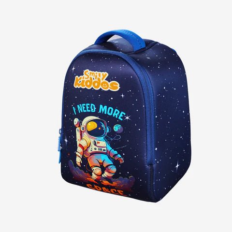 Smily kiddos 6L Galactic Adventure Neoprene Preschool Backpack – Navy Blue - SK16001823