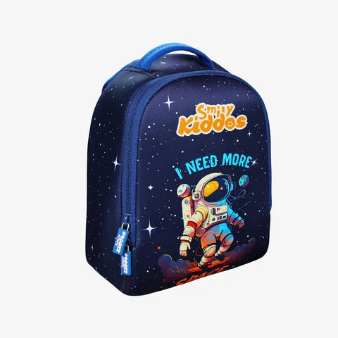Smily kiddos 6L Galactic Adventure Neoprene Preschool Backpack – Navy Blue - SK16001823