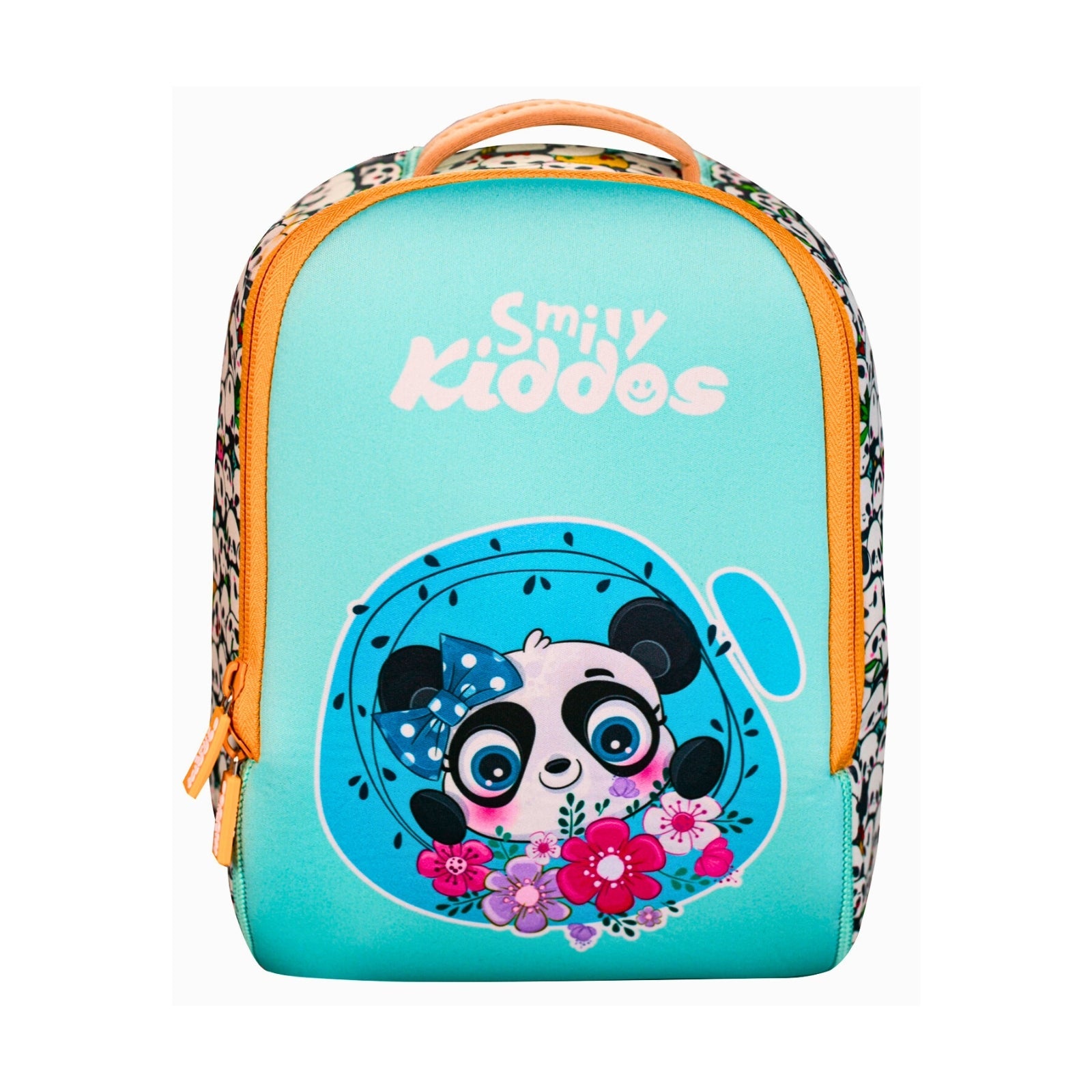 Smily Kiddos 6L Panda Neoprene Preschool Backpack – Light Blue - SK16001825
