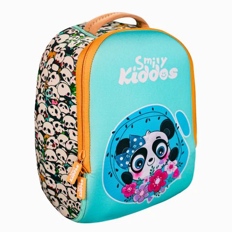 Smily Kiddos 6L Panda Neoprene Preschool Backpack – Light Blue - SK16001825