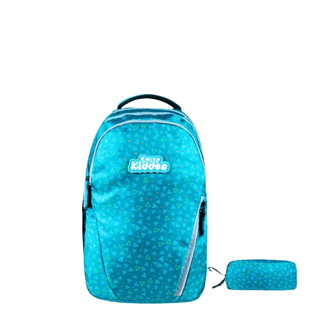 Smily Kiddos ARC Backpack with Pencil Pouch - Green - MK11002184