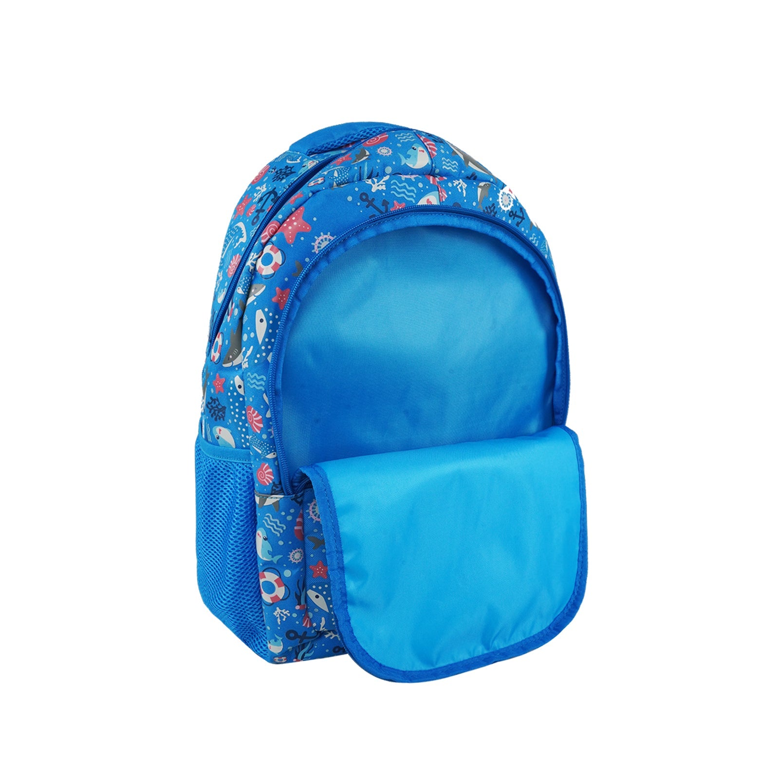 Smily Kiddos Baby Shark Backpack 16L - Blue - SK16001849