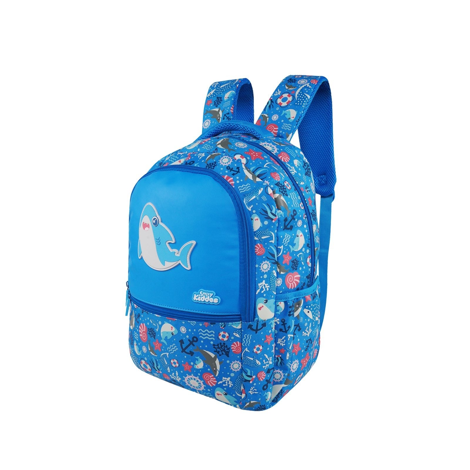 Smily Kiddos Baby Shark Backpack 16L - Blue - SK16001849