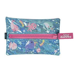 Smily Kiddos Big Zipper Pouch - Narwhale - SK11003074