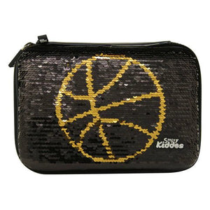 Smily Kiddos Bling Basket Ball Pencil Case Black - SK11001057