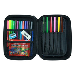 Smily kiddos Bling pencil case Football Black - SK16001557
