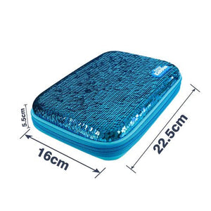 Smily kiddos Bling pencil case Ice cream Blue - SK16001556