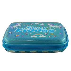 Smily kiddos Bling pencil case Rain Bow unicorn Light Blue - SK16001555