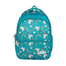 Smily Kiddos Bouncy Backpack – Sea Green | Cute Unicorn & Rainbow Print | Kids School Bag - MK11002313