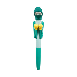Smily kiddos Boxing Pen - Green Funny Dino Kids Stationery