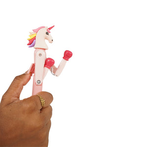 Smily kiddos Boxing Pen - Pink Unicorn Kids Stationery