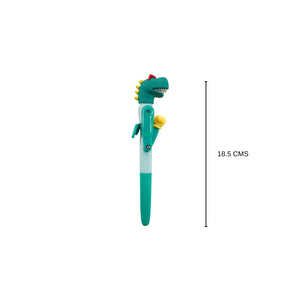 Smily kiddos Boxing Pen - Green Funny Dino Kids Stationery