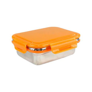 Smily Kiddos Brunch Stainless Steel Lunch Box - Astronaut Theme - Black - SK16001771