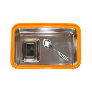 Smily Kiddos Brunch Stainless Steel Lunch Box - Astronaut Theme - Black - SK16001771
