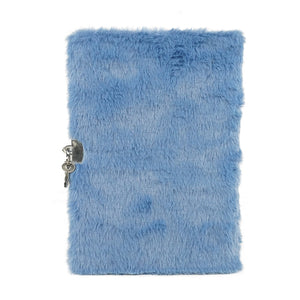 Smily Kiddos Butterfly Plush Lockable Notebook - Blue Art & Craft