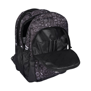 Smily Kiddos Coco Backpack – Black | Stylish & Lightweight School Bag for Kids - MK11002285