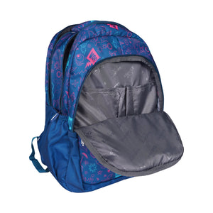 Smily Kiddos Coco Backpack – Blue | Stylish & Lightweight School Bag for Kids - MK11002287