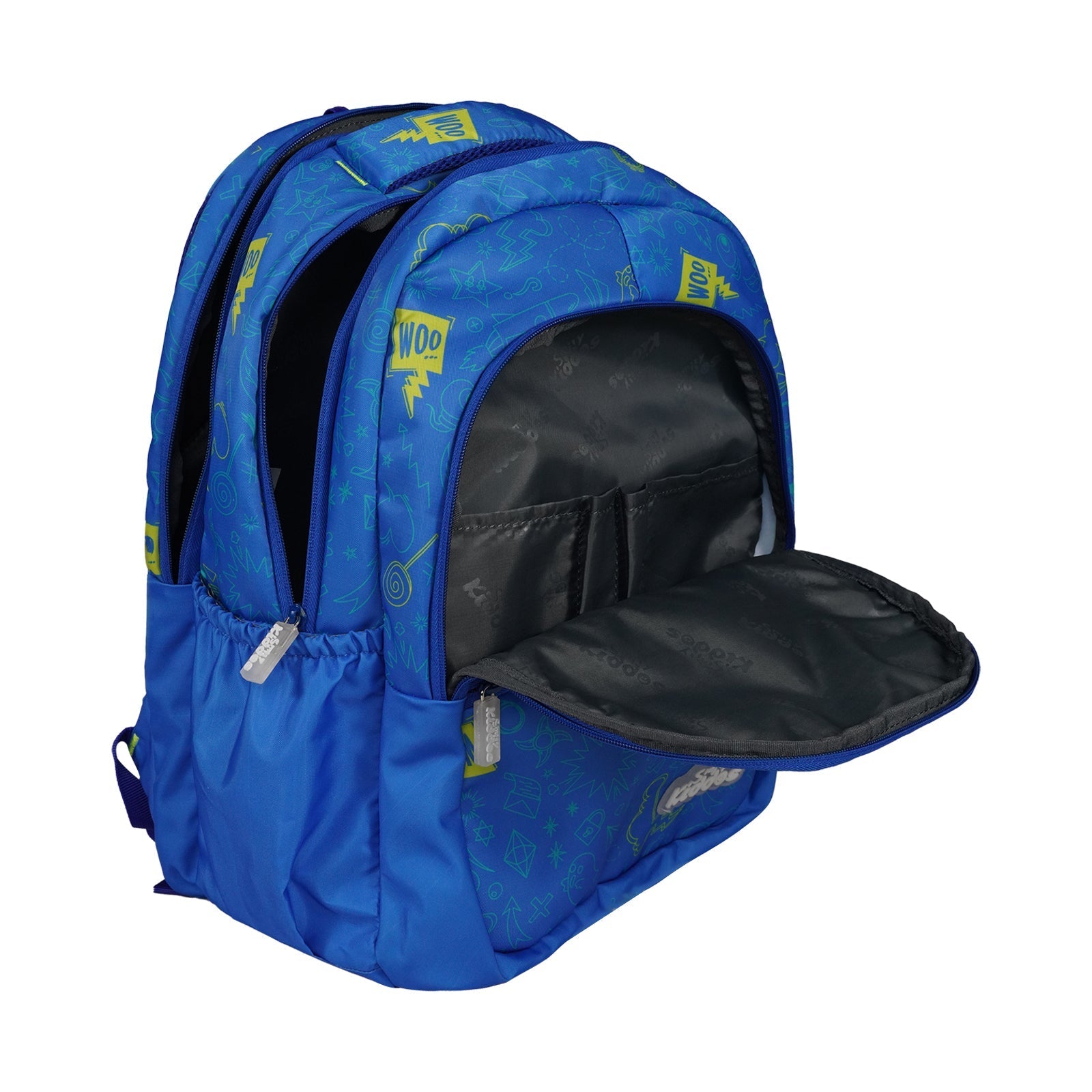 Smily Kiddos Coco Backpack – Light Blue | Stylish & Lightweight School Bag for Kids - MK11002288