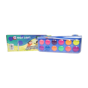 Smily Kiddos Creative Neon Paint Set – 12 Vibrant Colors - Kids Theme Art & Craft