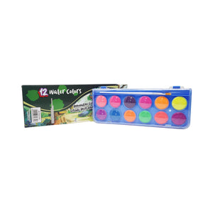 Smily Kiddos Creative Neon Paint Set – 12 Vibrant Colors - Jungle Theme Art & Craft