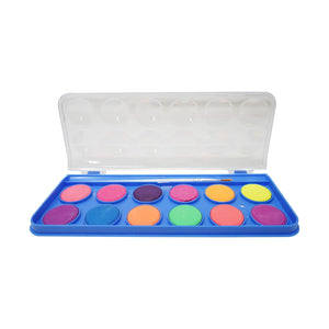 Smily Kiddos Creative Neon Paint Set – 12 Vibrant Colors - Candy Theme Art & Craft