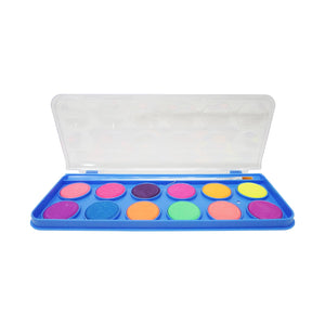 Smily Kiddos Creative Neon Paint Set – 12 Vibrant Colors - Butterfly Theme Art & Craft