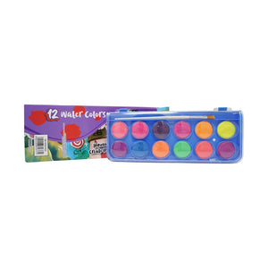 Smily Kiddos Creative Neon Paint Set – 12 Vibrant Colors - Candy Theme Art & Craft