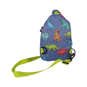 Smily Kiddos Dino Explorer Cross Body Sling Bag - Blue - Sling Bag