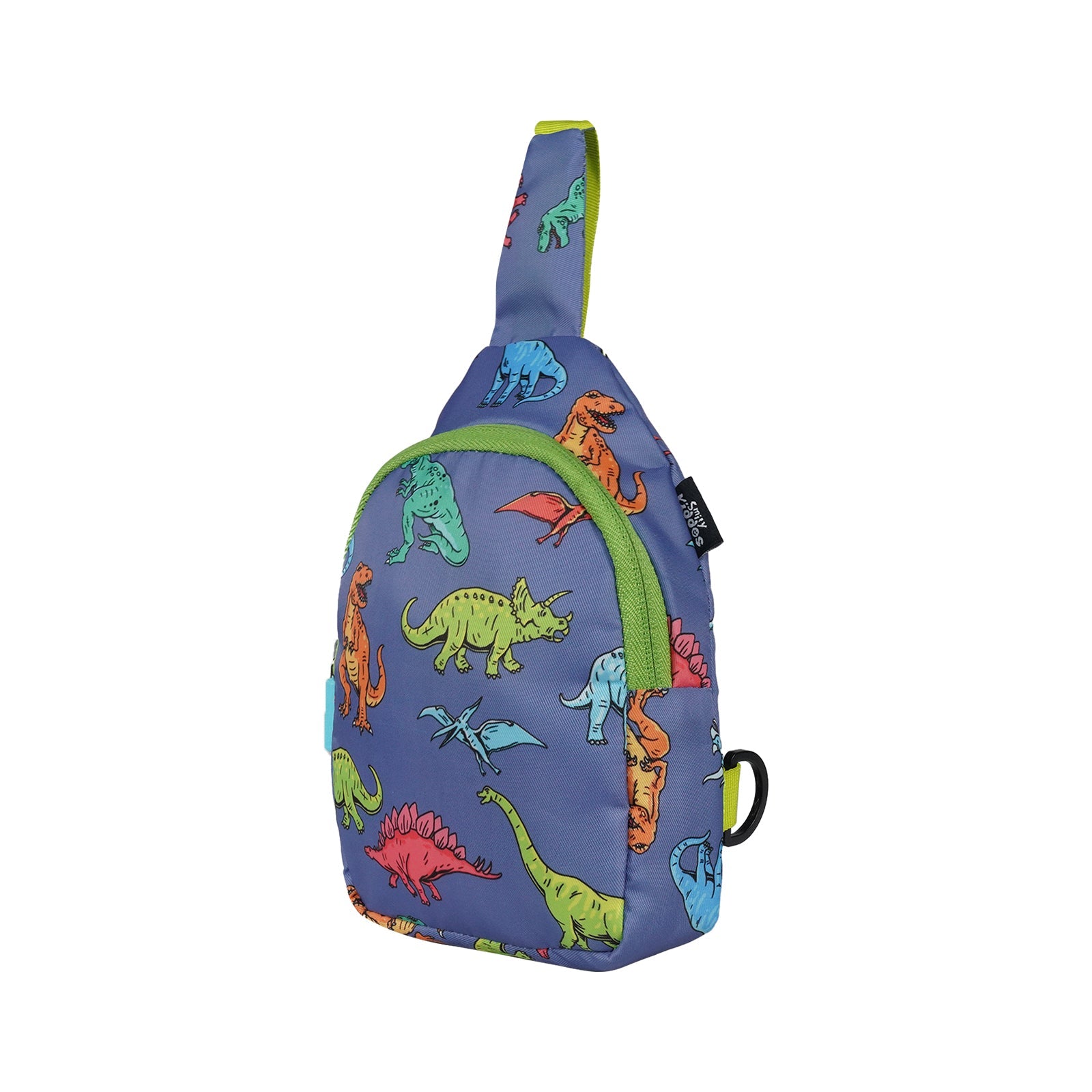 Smily Kiddos Dino Explorer Cross Body Sling Bag - Blue - Sling Bag