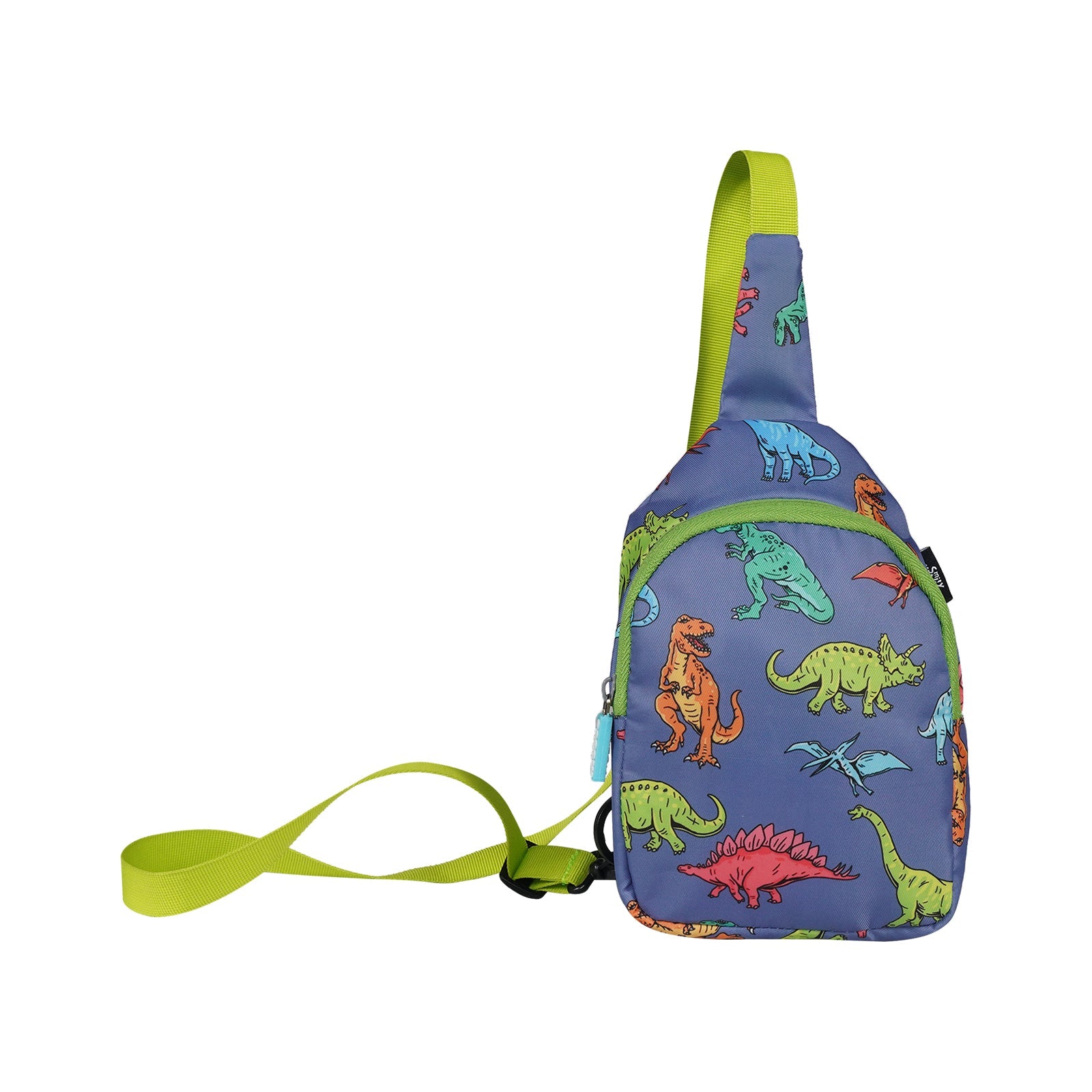 Smily Kiddos Dino Explorer Cross Body Sling Bag - Blue - Sling Bag