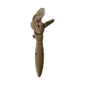 Smily kiddos Dino pen - Brown Kids Stationery