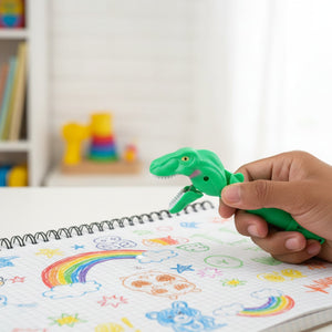 Smily kiddos Dino pen - Green Kids Stationery