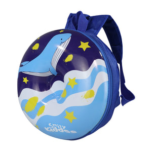 Smily Kiddos Donut Eva backpack - Ocean Theme Blue - School Bag
