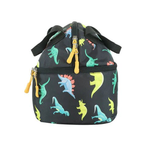 Smily Kiddos Double Decker Lunch Bag Dino Theme - Black - MK11001887