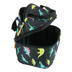 Smily Kiddos Double Decker Lunch Bag Dino Theme - Black - MK11001887