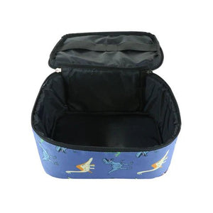Smily Kiddos Double Decker Lunch Bag Dino Theme - Blue - MK11001888