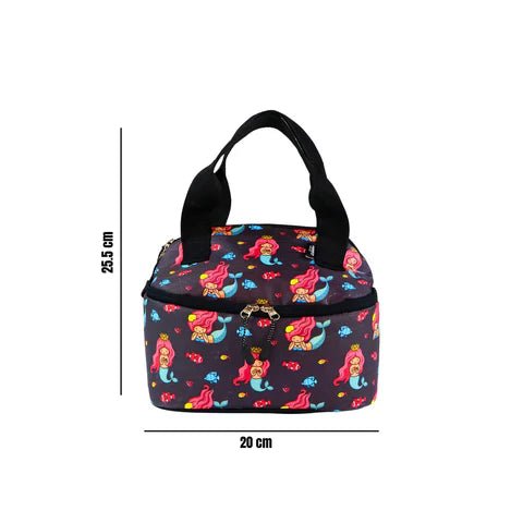 Smily Kiddos Double Decker Lunch Bag Merimaid Theme - Violet - MK11001871